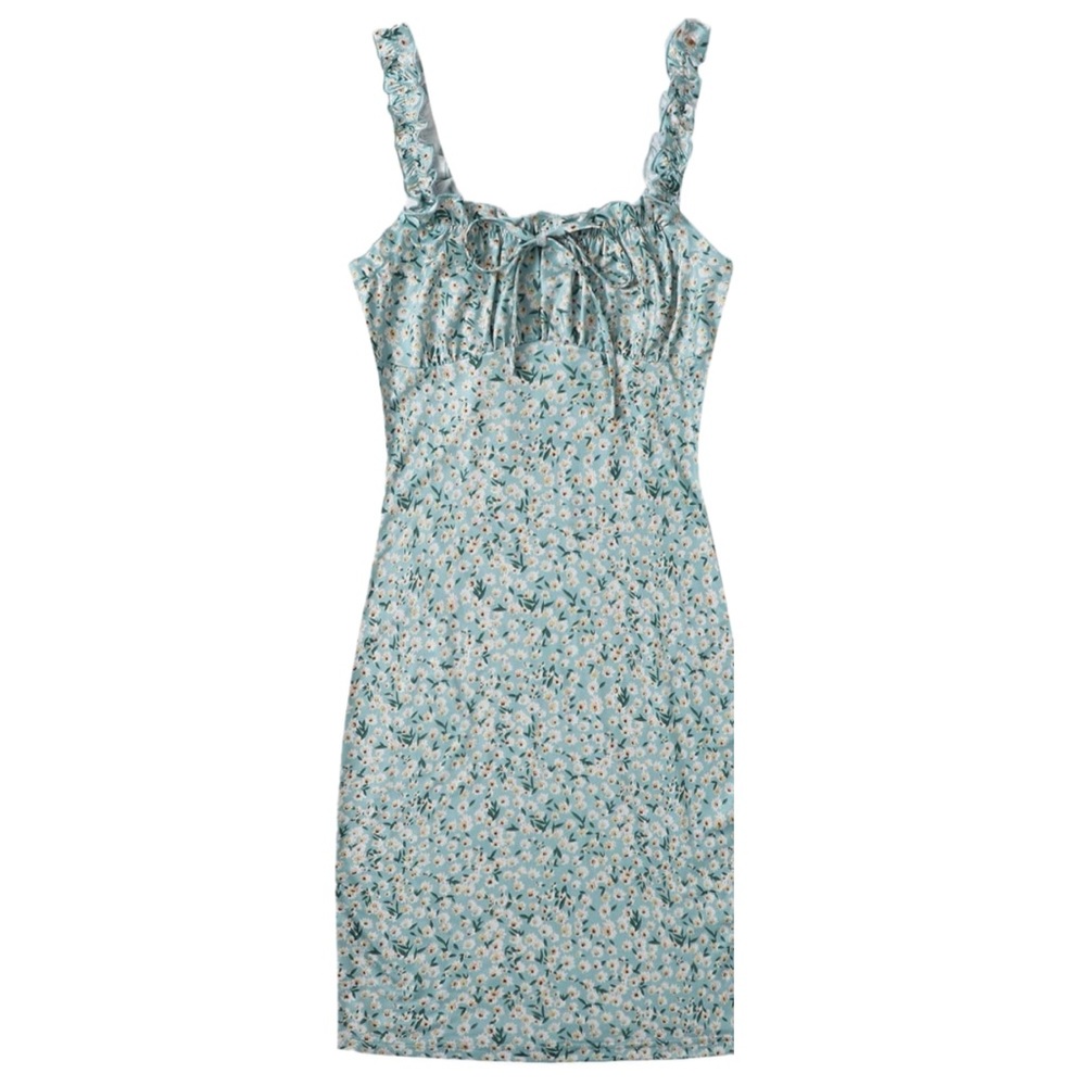 SHEIN Women's Floral Bodycon Mini Dress